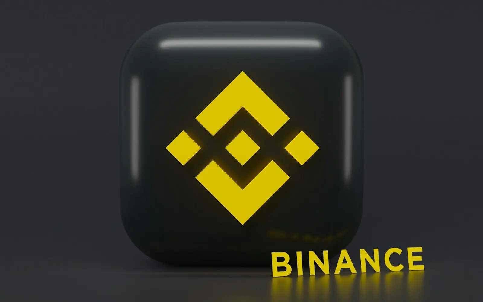 Binance 3D logo